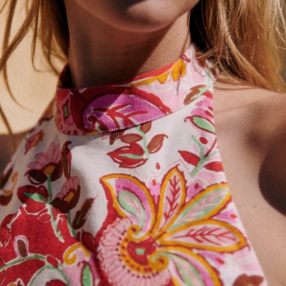 Sezane Vibrant Floral Blouse - Picture 3 of 8